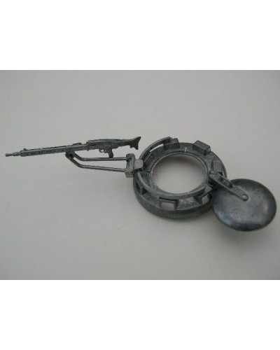 Командирская башенка и макет пулемёта MG42 (металл) для танка Tiger поздняя версия