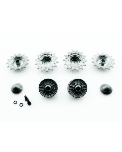 Ведущая звездочка и ленивец для танка ИС-2 (металл)