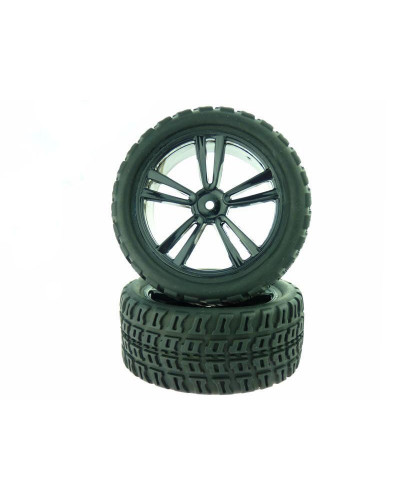 Задние колеса в сборе для моделей Himoto E10SC/L, E10DB/L