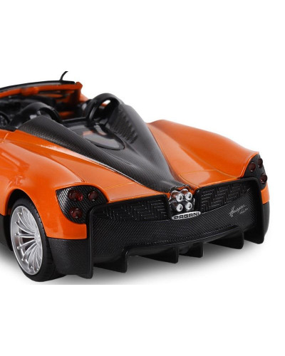 Машина "АВТОПАНОРАМА" Pagani Huayra Roadster, оранжевый, 1/24, свет, звук, в/к 24,5*12,5*10,5 см