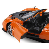 Машина "АВТОПАНОРАМА" Pagani Huayra Roadster, оранжевый, 1/24, свет, звук, в/к 24,5*12,5*10,5 см