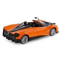 Машина "АВТОПАНОРАМА" Pagani Huayra Roadster, оранжевый, 1/24, свет, звук, в/к 24,5*12,5*10,5 см
