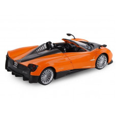 Машина "АВТОПАНОРАМА" Pagani Huayra Roadster, оранжевый, 1/24, свет, звук, в/к 24,5*12,5*10,5 см