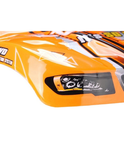 Оранжевый кузов для шорт корса Remo Hobby RH1621