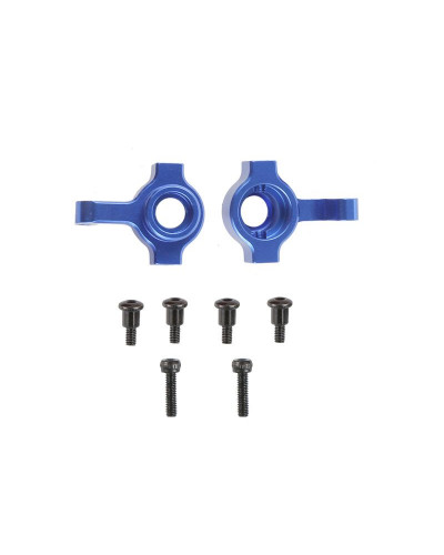 Алюминиевые поворотные кулаки для Remo Hobby 1/16, металл, тюнинг  (2 шт)