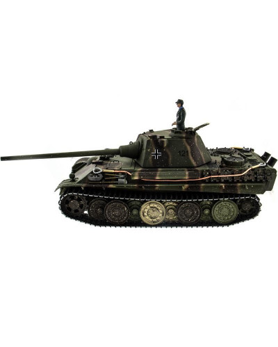 Р/У танк Taigen 1/16 Panther type F (Германия) HC версия, башня на 360, подшипники в ред., 2.4G RTR