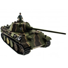 Р/У танк Taigen 1/16 Panther type F (Германия) HC версия, башня на 360, подшипники в ред., 2.4G RTR
