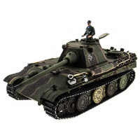 Р/У танк Taigen 1/16 Panther type F (Германия) HC версия, башня на 360, подшипники в ред., 2.4G RTR