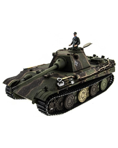 Р/У танк Taigen 1/16 Panther type F (Германия) HC версия, башня на 360, подшипники в ред., 2.4G RTR