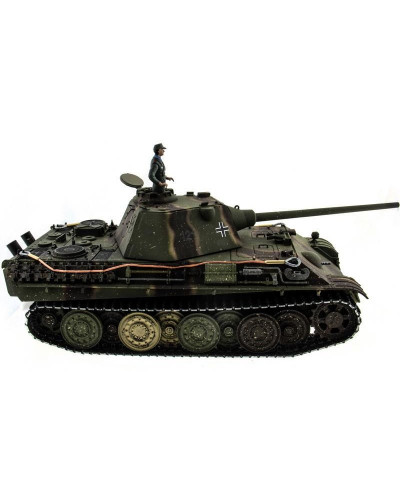 Р/У танк Taigen 1/16 Panther type F (Германия) HC версия, башня на 360, подшипники в ред., 2.4G RTR