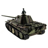 Р/У танк Taigen 1/16 Panther type F (Германия) HC версия, башня на 360, подшипники в ред., 2.4G RTR
