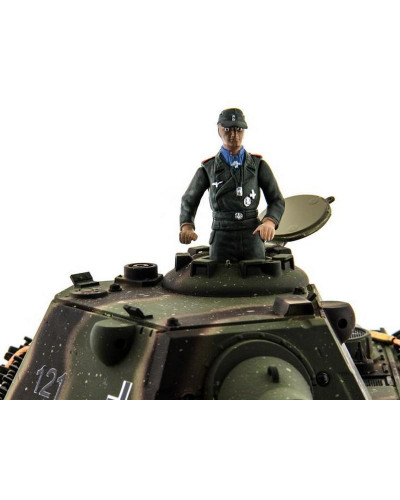 Р/У танк Taigen 1/16 Panther type F (Германия) HC версия, башня на 360, подшипники в ред., 2.4G RTR