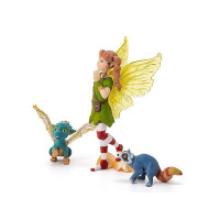 Фигурка Schleich Эльфийка Марвин с Нугуром и Пиу, MOVIE