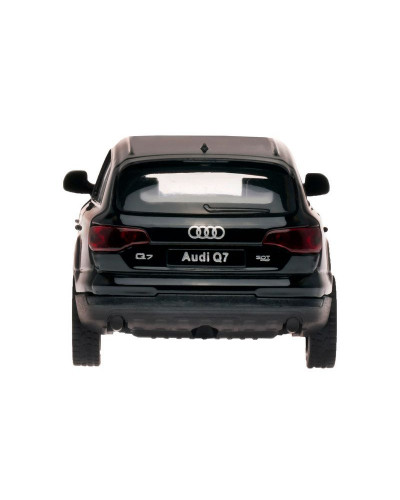 Машина "АВТОПАНОРАМА" Audi Q7, черный, 1/43, инерция, откр. двери, в/к 17,5*12,5*6,5 см