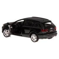 Машина "АВТОПАНОРАМА" Audi Q7, черный, 1/43, инерция, откр. двери, в/к 17,5*12,5*6,5 см