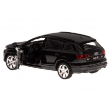 Машина "АВТОПАНОРАМА" Audi Q7, черный, 1/43, инерция, откр. двери, в/к 17,5*12,5*6,5 см