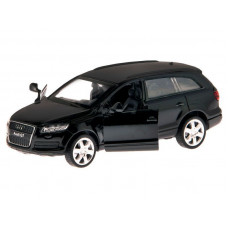 Машина "АВТОПАНОРАМА" Audi Q7, черный, 1/43, инерция, откр. двери, в/к 17,5*12,5*6,5 см