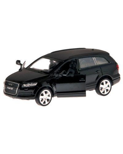 Машина "АВТОПАНОРАМА" Audi Q7, черный, 1/43, инерция, откр. двери, в/к 17,5*12,5*6,5 см