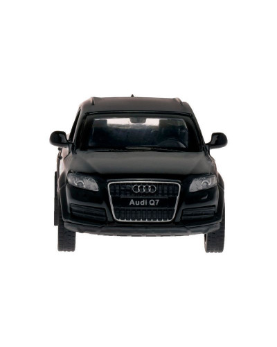 Машина "АВТОПАНОРАМА" Audi Q7, черный, 1/43, инерция, откр. двери, в/к 17,5*12,5*6,5 см