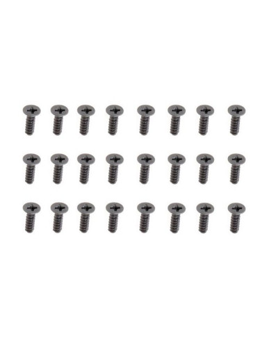 Винты с потайной головкой M3х10 под крестовую отвертку, 15шт.