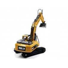 Металлический экскаватор с ковшом HUI NA TOYS 1/40