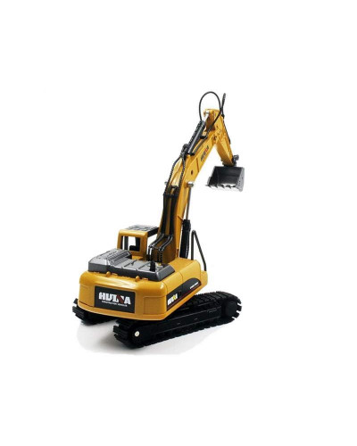 Металлический экскаватор с ковшом HUI NA TOYS 1/40