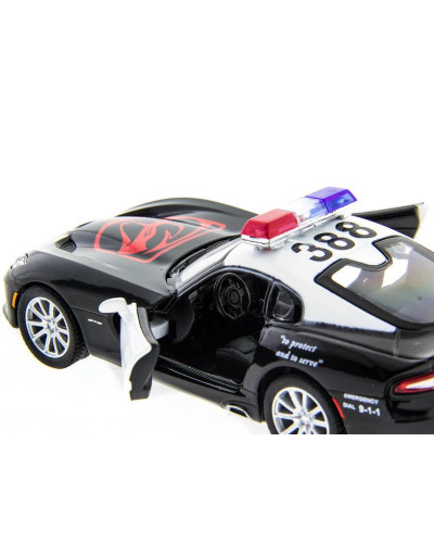 Машина Kinsmart 1:40 SRT Viper Police в асс. инерция (1/12шт.) б/к