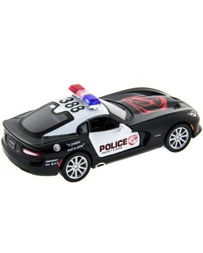 Машина Kinsmart 1:40 SRT Viper Police в асс. инерция (1/12шт.) б/к
