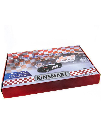 Машина Kinsmart 1:40 SRT Viper Police в асс. инерция (1/12шт.) б/к