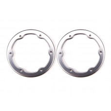 Защитные накладки из металла на диски колеса для краулера Remo Hobby RH1091, 92, 96, 1/10, 2шт.