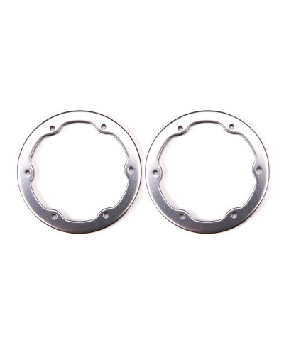 Защитные накладки из металла на диски колеса для краулера Remo Hobby RH1091, 92, 96, 1/10, 2шт.