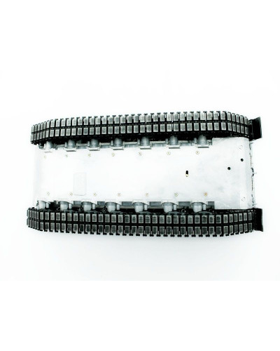 Металлическое шасси для танка Leopard 2A6 (full set, редуктора, электроника)