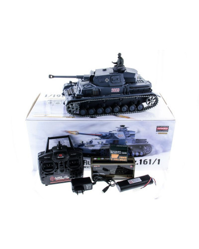 Р/У танк Heng Long 1/16 Panzerkampfwagen IV Ausf.F2.Sd.Kfz (Германия) 2.4G RTR PRO