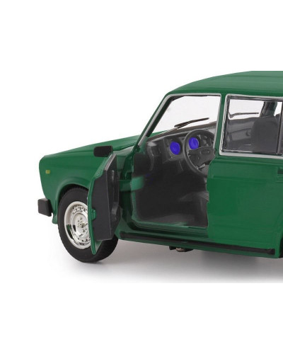 Машина "АВТОПАНОРАМА" ВАЗ 2104, зеленый, 1/24, инерция, в/к 24,5*12,5*10,5 см
