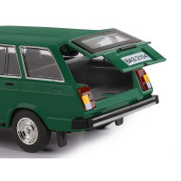 Машина "АВТОПАНОРАМА" ВАЗ 2104, зеленый, 1/24, инерция, в/к 24,5*12,5*10,5 см
