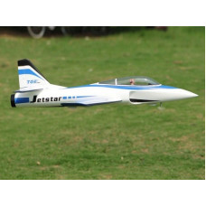 Р/У самолет Top RC Jet Star голубой 800 мм импеллер 65мм PNP