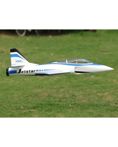 Р/У самолет Top RC Jet Star голубой 800 мм импеллер 65мм PNP