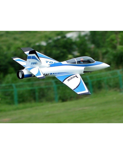 Р/У самолет Top RC Jet Star голубой 800 мм импеллер 65мм PNP