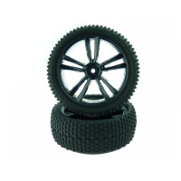 Передние колеса в сборе для моделей Himoto E10XB, E10XBL