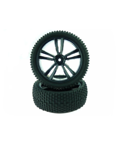 Передние колеса в сборе для моделей Himoto E10XB, E10XBL