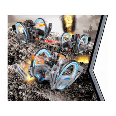 Р/У боевая машина Universe, лазер, диски, голубая, Ni-Mh и З/У, 2.4G