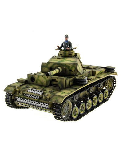 Р/У танк Taigen 1/16 Panzerkampfwagen III (Германия) HC (для ИК танкового боя) 2.4G RTR