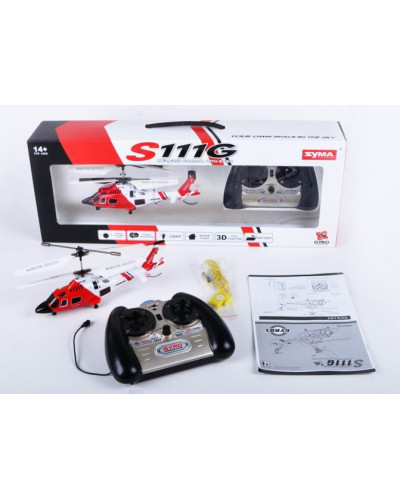 Р/У вертолет Syma S111G Gyro IR RTF