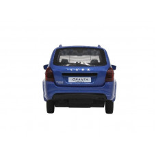 Машина "АВТОПАНОРАМА" LADA GRANTA CROSS, синий, 1/24, свет, звук, инерция, в/к 24,5*12,5*10,5 см