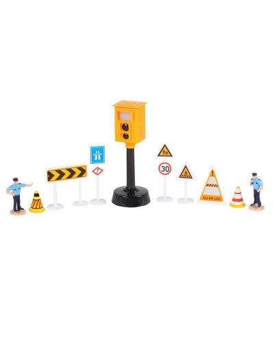 Набор "АВТОПАНОРАМА" "Полиция", 1/46, инерция, в/к 30*13*10 см