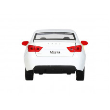 Машина "АВТОПАНОРАМА" Яндекс.Такси  LADA VESTA, белый, 1/24, в/к 24,5*12,5*10,5 см
