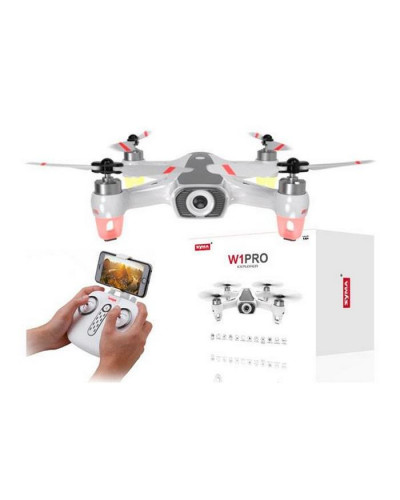 Радиоуправляемый квадрокоптер Syma W1PRO brushless с FPV по Wi-Fi, барометр, GPS, 6-AXIS, 2.4G RTF