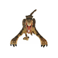 Радиоуправляемый динозавр SUNMIR Велоцираптор (желтый), звук, свет