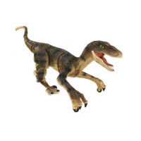 Радиоуправляемый динозавр SUNMIR Велоцираптор (желтый), звук, свет