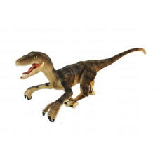 Радиоуправляемый динозавр SUNMIR Велоцираптор (желтый), звук, свет